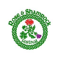 the rose and shamrock festival logo